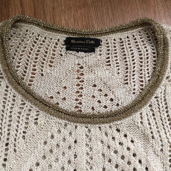 Massimo Dutti Gold Sweater - Picture 6 of 11